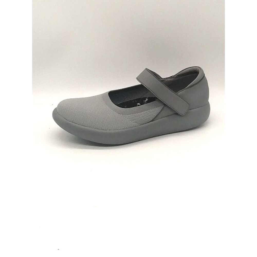Alegria Loafers Womens Oli-135 Gray EUR‎ 39 Mary Jane Shoes Hook Loop Comfort